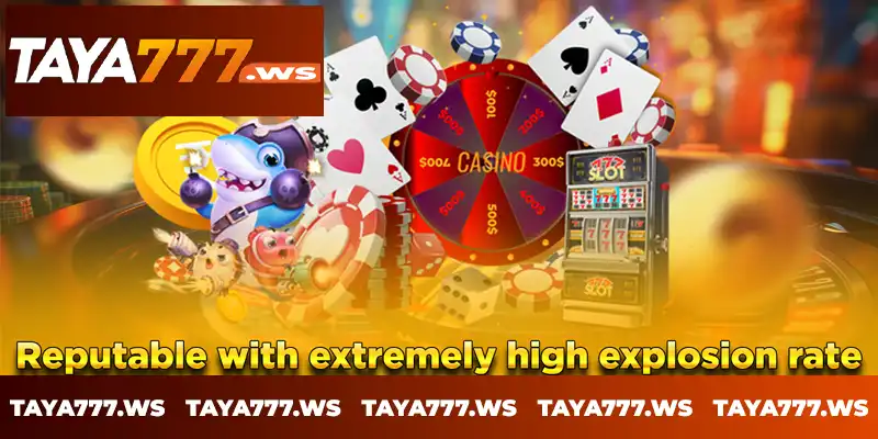 Reputable with extremely high explosion rate Reputable with extremely high explosion rate